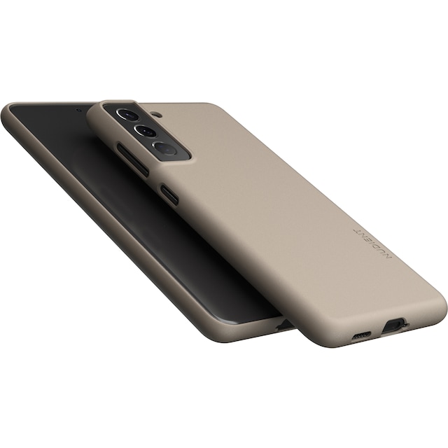 Nudient  V3 cover til Samsung Galaxy S21 FE (clay beige)