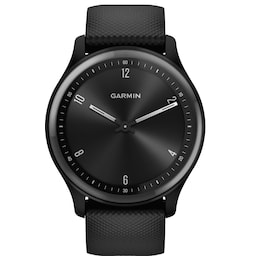 Garmin Vivomove Sport hybrid smartwatch (sort)