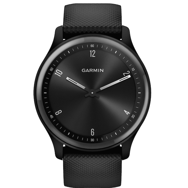 Garmin Vivomove Sport hybrid smartwatch (sort)