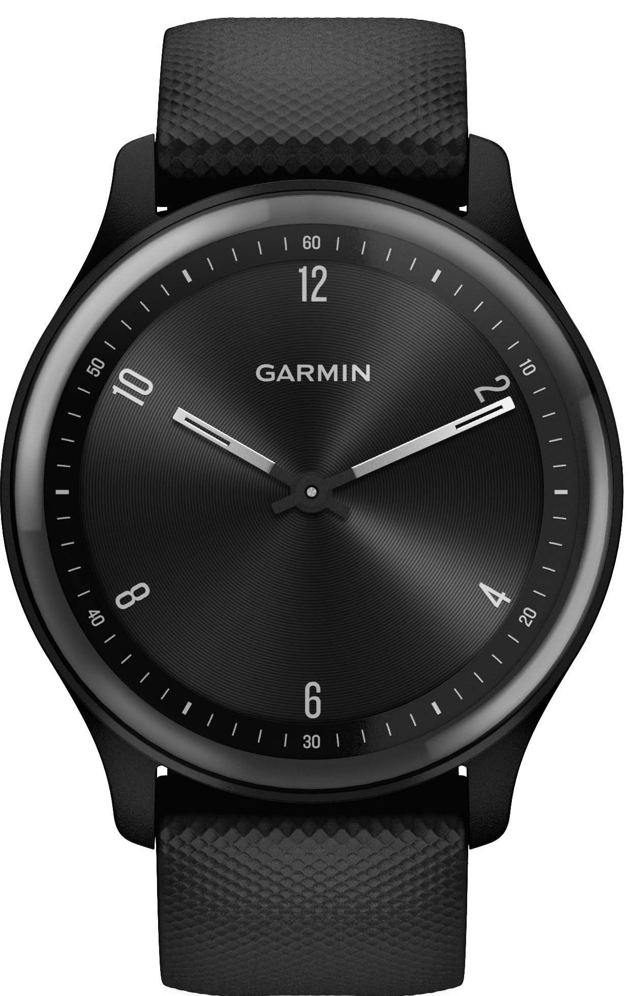 Garmin Vivomove Sport hybrid smartwatch (sort) | Elgiganten