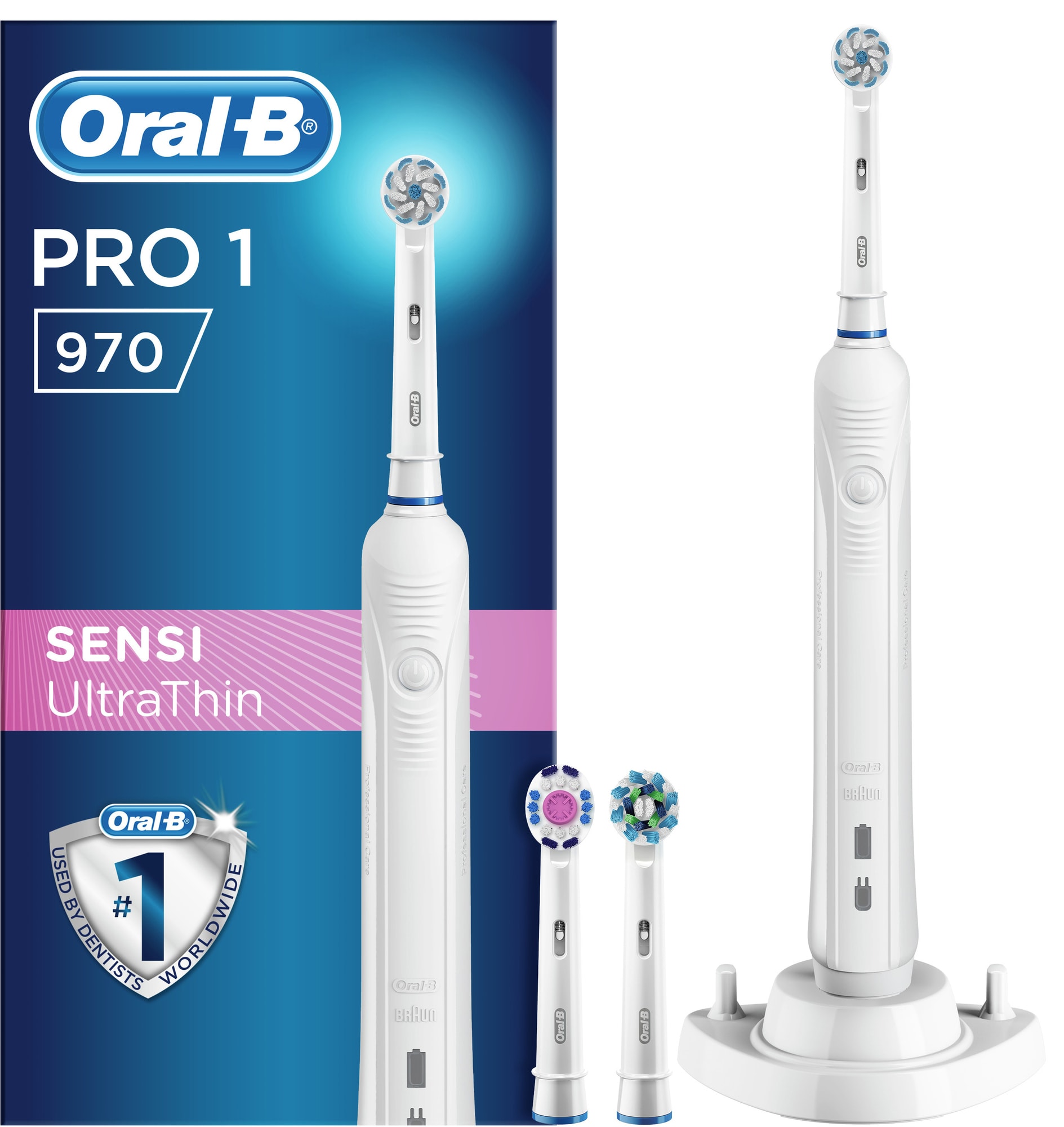 Oral-B PRO 970 elektrisk tandbørste med PrisMatch