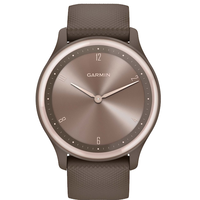 Garmin Vivomove Sport hybrid smartwatch (cocoa)