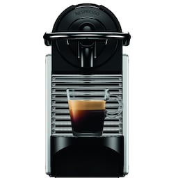 Nespresso Pixie fra DeLonghi, Sort/Sølv