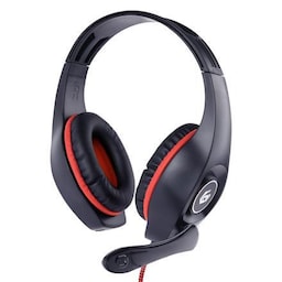 Gembird Gaming-headset med volumenkontrol GHS-05-R Indbygget mikrofon, rød/sort, kablet, over-ear