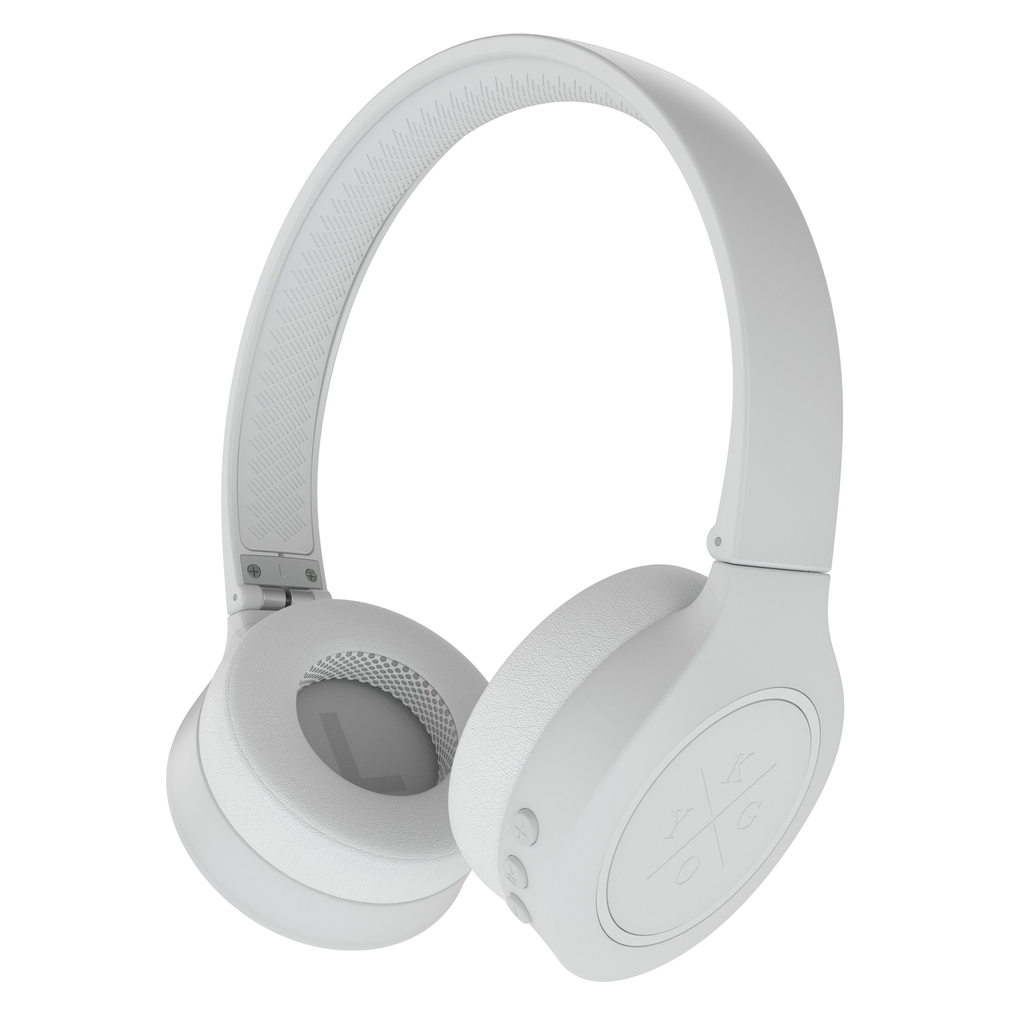 Kygo A4/300 trådløse on-ear hovedtelefoner (hvid) | Elgiganten