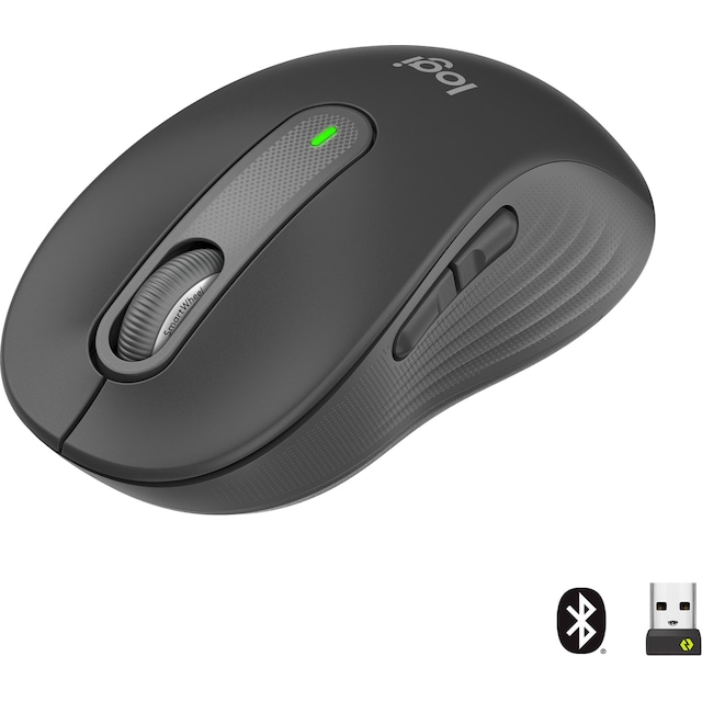 Logitech Signature M650 Large Wireless Mouse (Graphite)