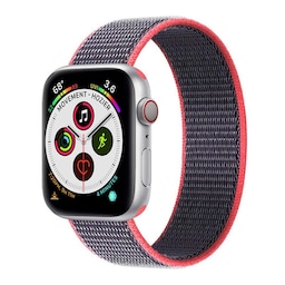 Nylon Armbånd Apple Watch 6 (40mm) - Electric Pink