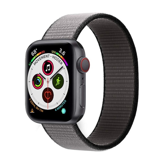 Nylon Armbånd Apple Watch 6 (40mm) - Anchor Ash