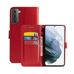 Wallet Cover 3-kort Samsung Galaxy S22 Plus  - rød
