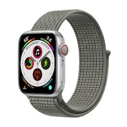 Nylon Armbånd Apple Watch 6 (40mm) - Spuce Fog