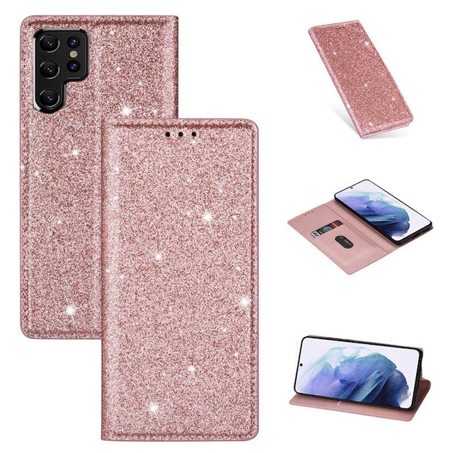 Glitter Smart FlipCase Samsung Galaxy S22 Ultra  - CAIRN