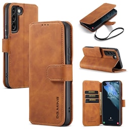 DG-Ming Wallet 3-kort Samsung Galaxy S22 Plus  - brun