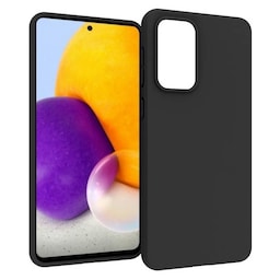 Silikone cover Samsung Galaxy A73 5G - Sort