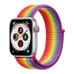 Apple Watch 6 (44mm) Nylon Armbånd - Pride Edition