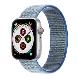 Nylon Armbånd Apple Watch 6 (40mm) - Tahoe Blue