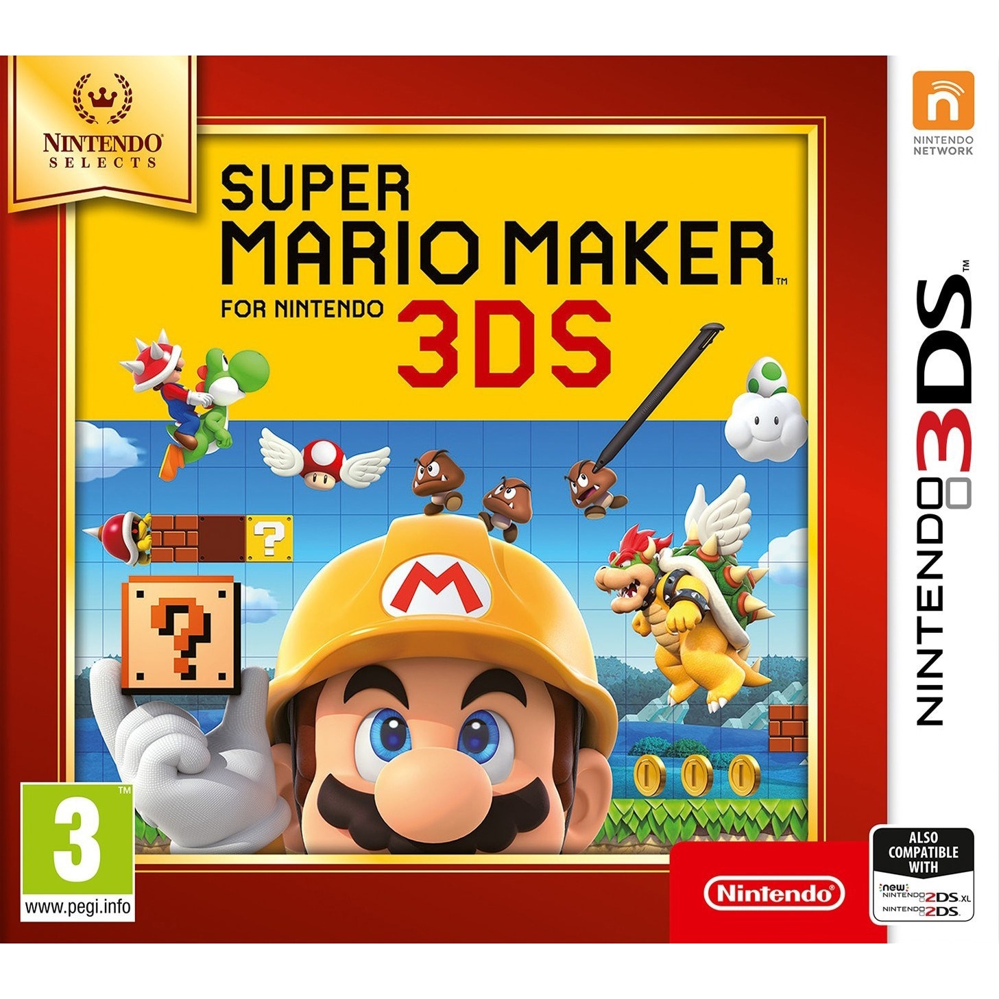 Super Mario Maker: Nintendo Selects - 3DS | Elgiganten