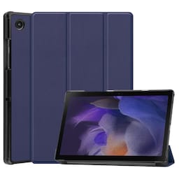 Trifoldet stativetui til Samsung Galaxy Tab A8 10.5"" (2021) - Mørkeblå