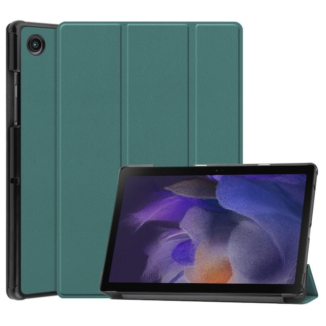 Trifoldet stativetui til Samsung Galaxy Tab A8 10.5"" (2021) - Grøn