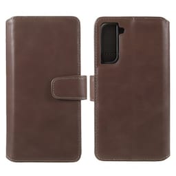 Nordic Covers Samsung Galaxy S22 Plus Etui Essential Leather Moose Brown