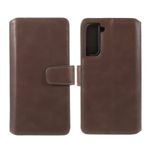 Nordic Covers Samsung Galaxy S22 Plus Etui Essential Leather Moose Brown