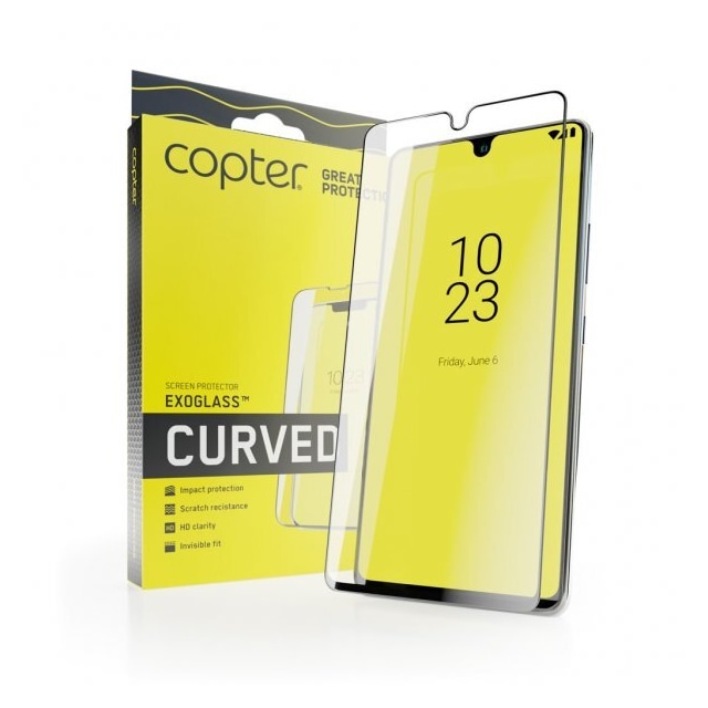 Copter Samsung Galaxy S22 Skærmbeskytter Exoglass Curved Full Glue