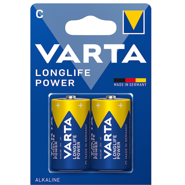 Varta Longlife Power C-batterier (2-pak)