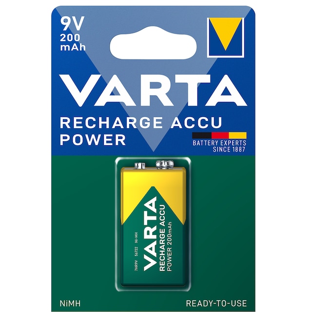 Varta Power 9V 200Mah-batteri (1-pak)