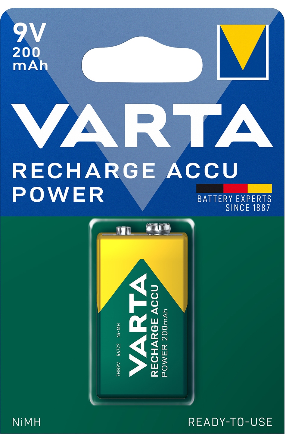 Billede af Varta Power 9V 200Mah-batteri (1-pak) hos Elgiganten