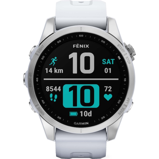 Garmin Fenix 7S smartur, 42mm (hvid)