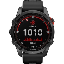 Garmin Fenix 7S Solar smartur 42mm (sort)