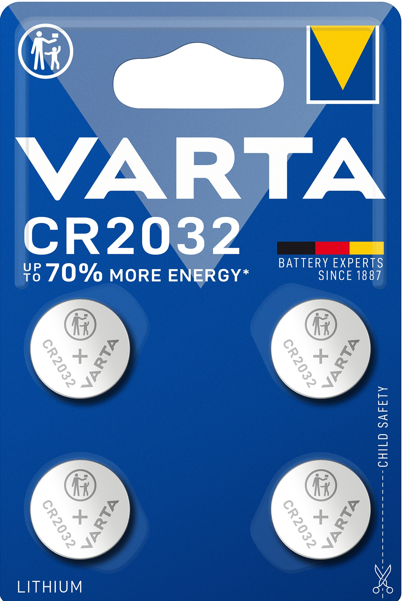 Varta CR 2032-batteri (4 stk) | Elgiganten
