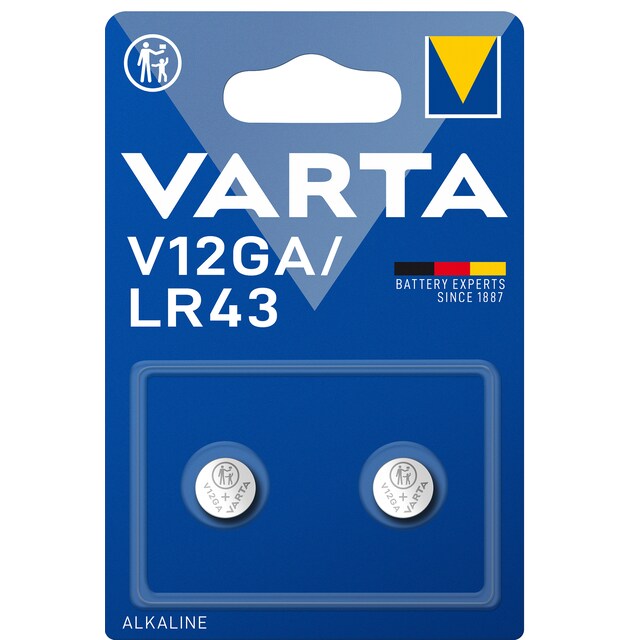 Varta V 12 Ga-batterier (2-pak)