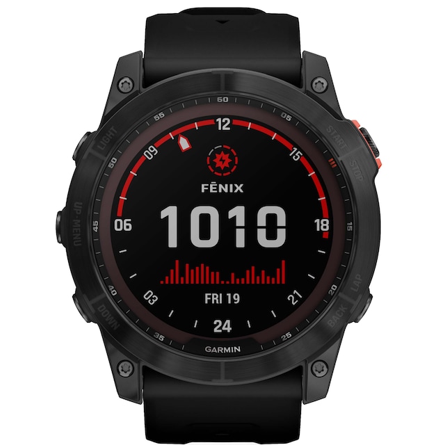 Garmin Fenix 7X Solar smartur, 51mm (sort)