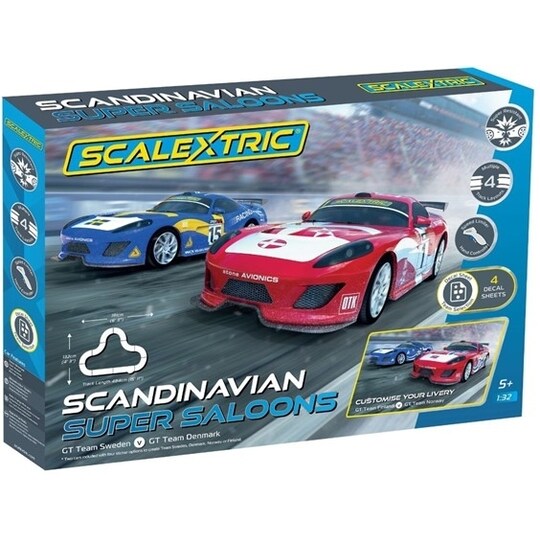 Scalextric Racerbane - Skandinavisk Super Saloons | Elgiganten