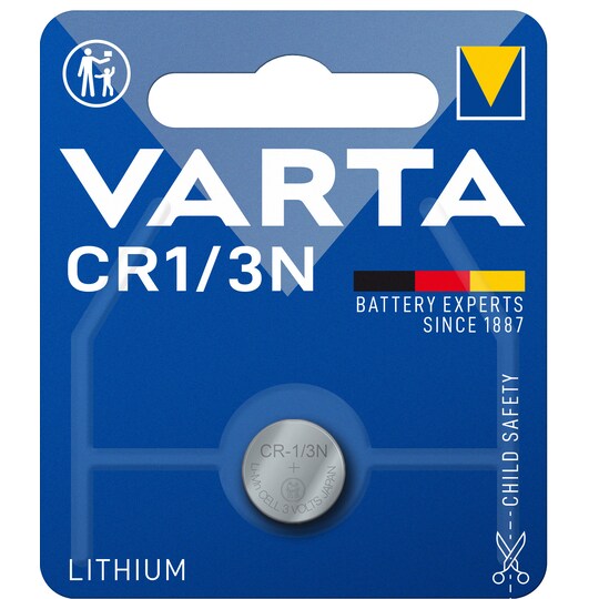 Varta CR 1/3 N-batteri (pakke med 1) | Elgiganten