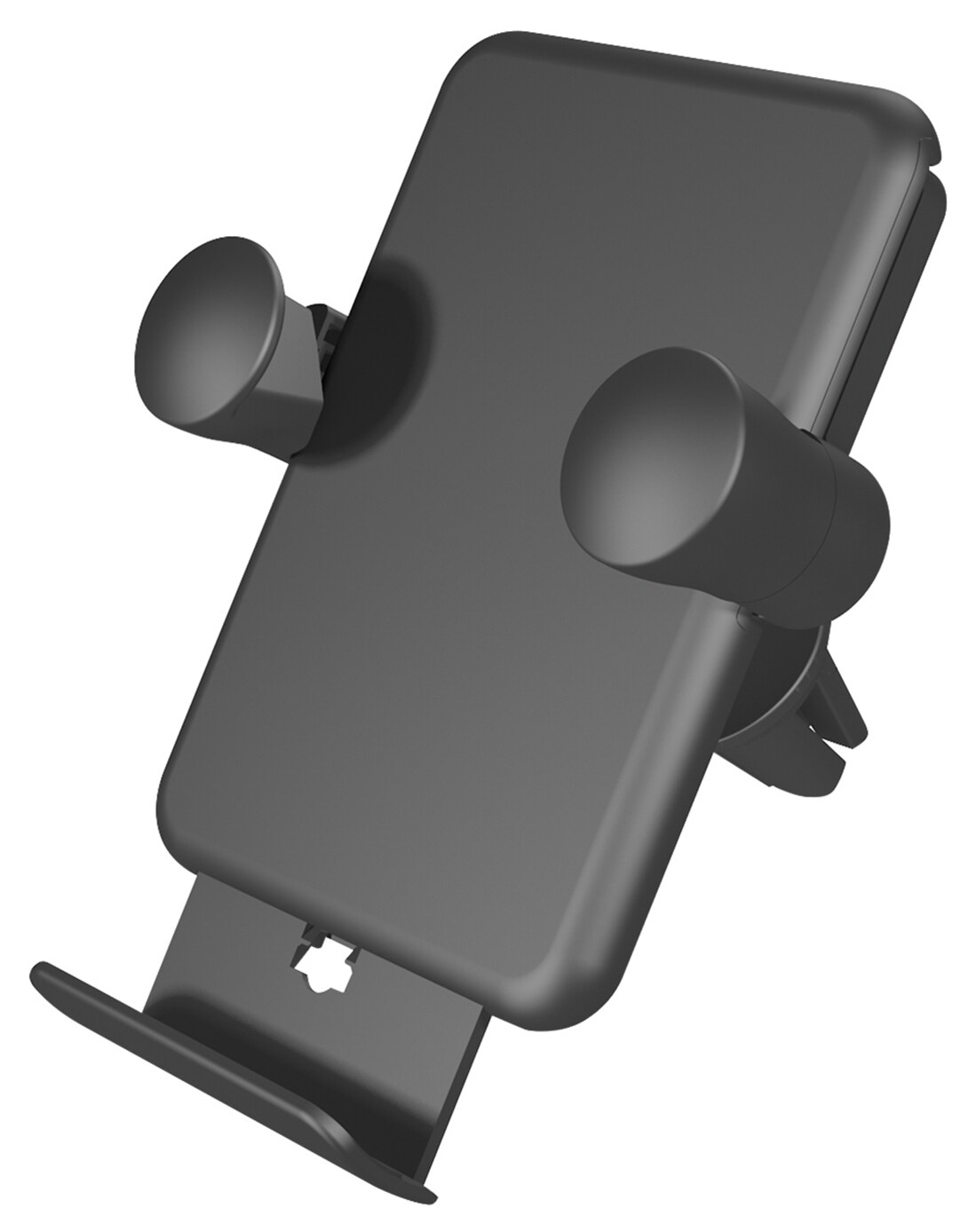 Zens Qi biloplader/holder (sort) - Trådløs oplader til mobil ...