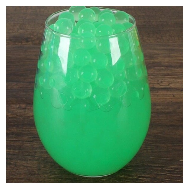 Vattenpärlor 600-Pack - Grön färg