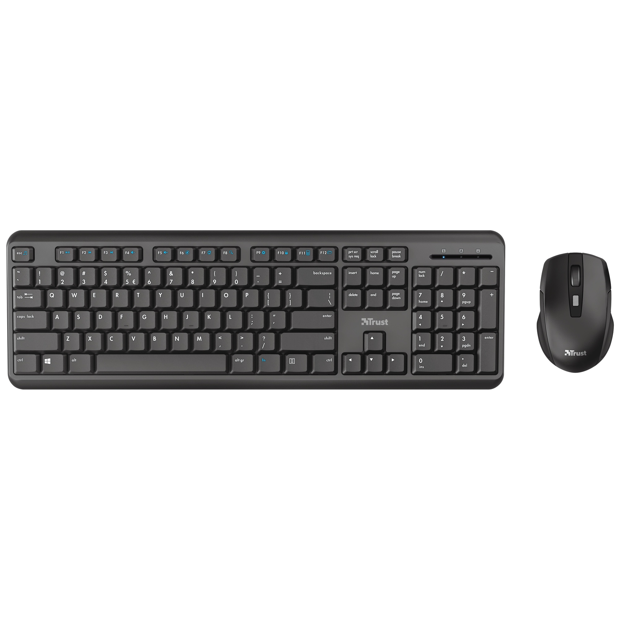 Trust TKM - 350 Wireless tastatur og mus | Elgiganten