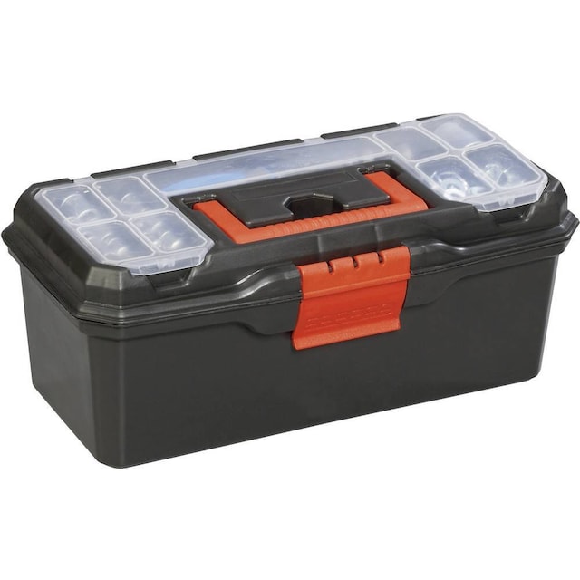 Alutec 56250 Værktøjskasse uden udstyr Plastic Sort