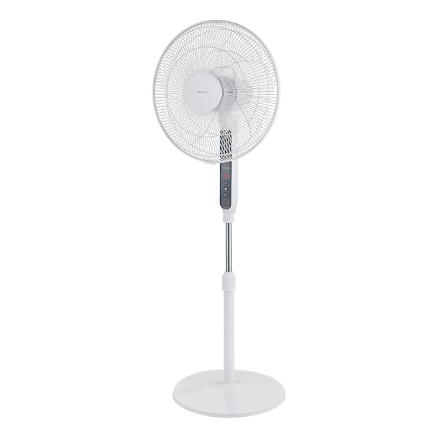 Nordic Home Floor fan with remote control, 40 cm, low noise level, timer fun