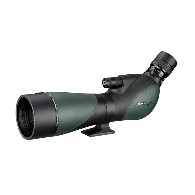 spotting scope 20-60x rubber 39 x 18 cm black/green