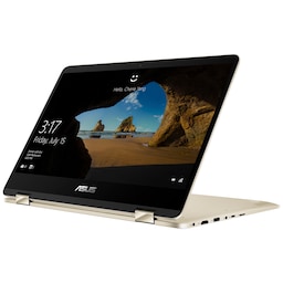 Asus ZenBook Flip 14" 2-i-1 (guld)