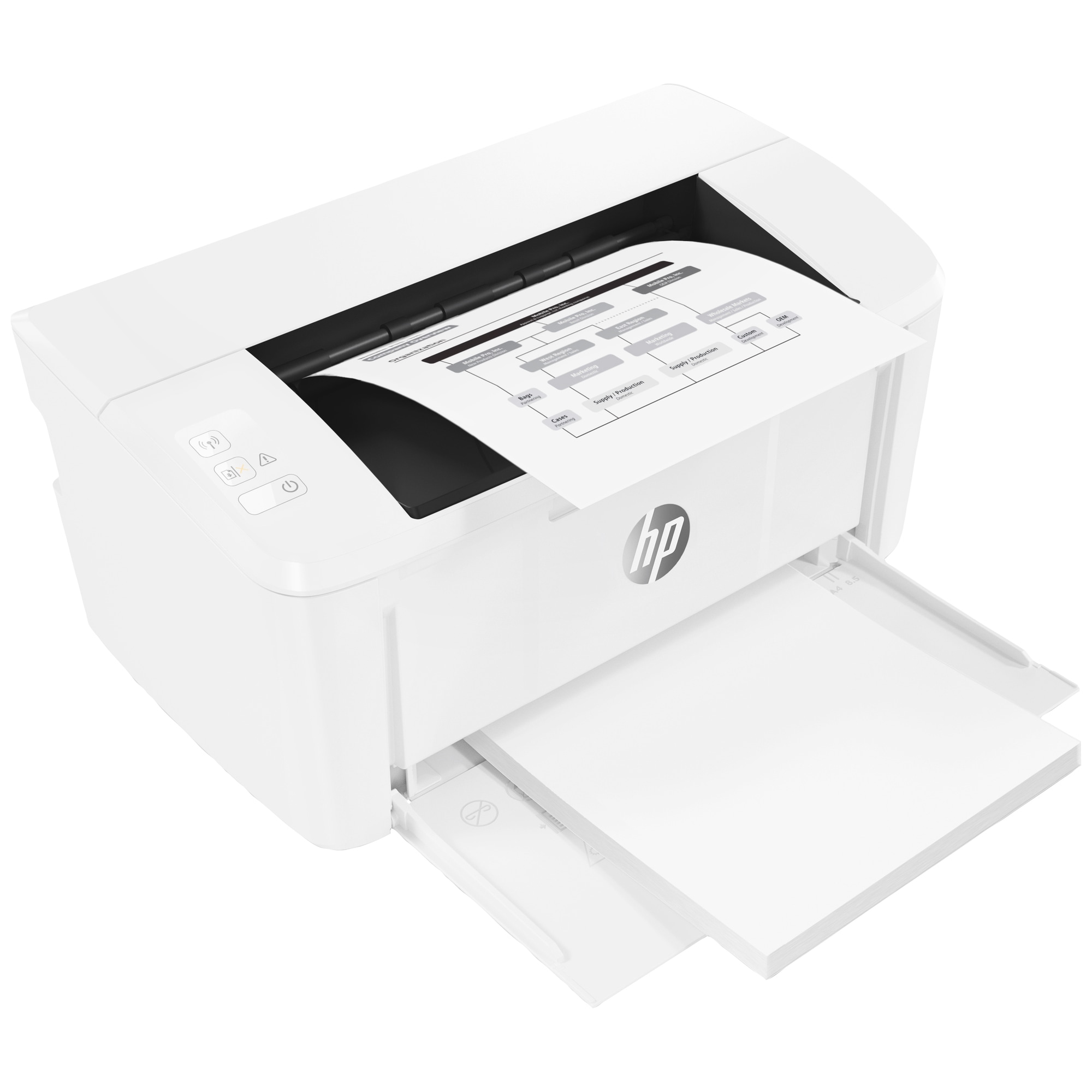 HP LaserJet Pro M15w mono laserprinter (hvid) | Elgiganten