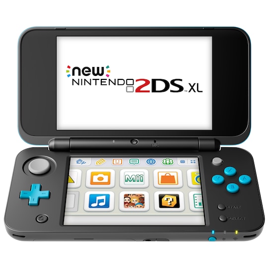 New Nintendo 2DS XL konsol EU model (sort/turkis) | Elgiganten