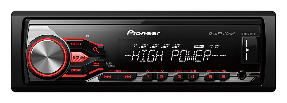 Pioneer MVH-280FD - High bilradio Elgiganten