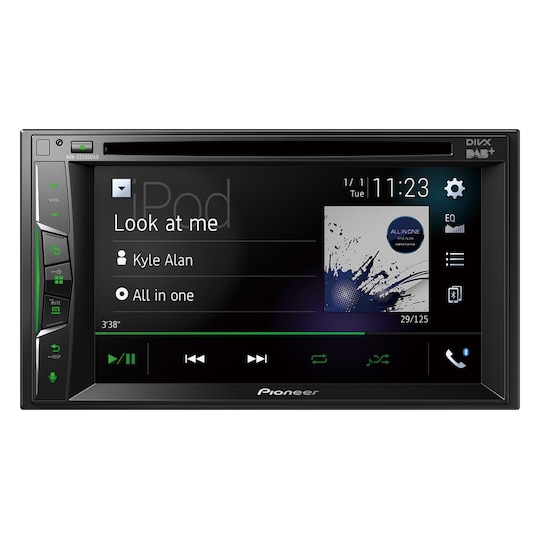 Pioneer AVH-Z3200DAB - Apple Carplay,Bluetooth og DAB radio | Elgiganten