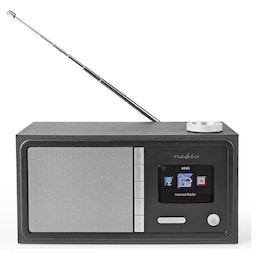 Internet radio med FM/DAB+/Bluetooth, Sort