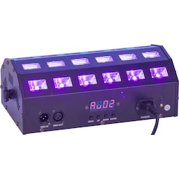 Ibiza LED bar UV+hvid 24 x 3 watt