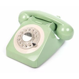 GPO 746 Retro Drejeskivetelefon - Grøn