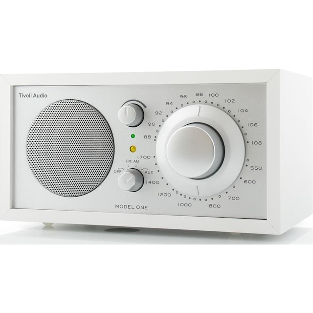Tivoli Audio Model ONE, Hvid/Sølv